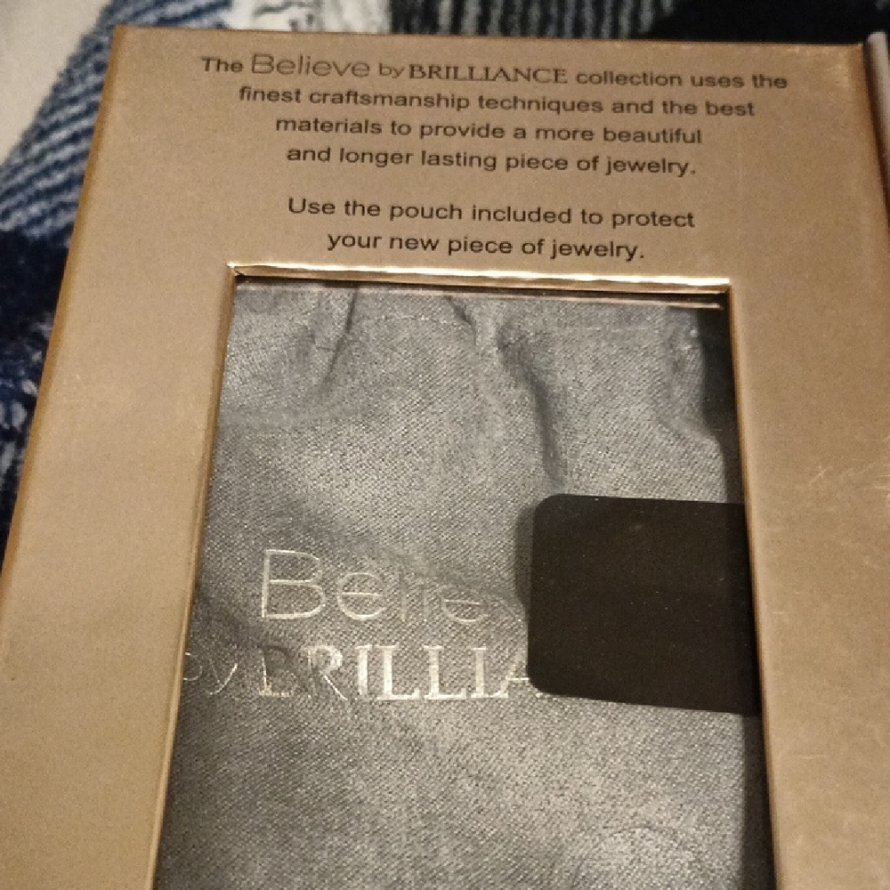 Believe by Brilliance Jewelry Pouch